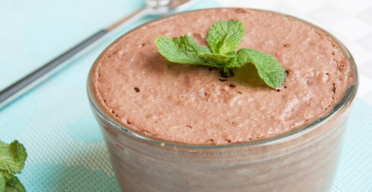 Шоколадная творожная масса