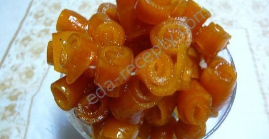 Варенье из апельсиновых корок