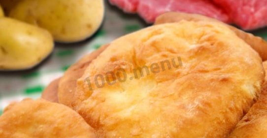 Беляши с картошкой и мясом