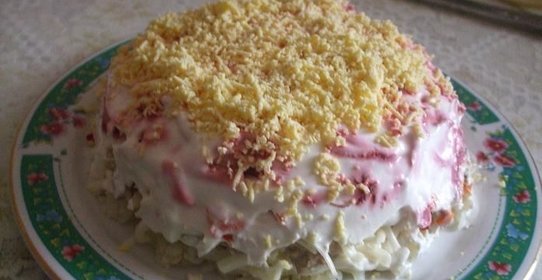 Овощной торт