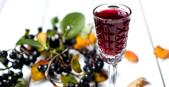 Наливка из черноплодной рябины