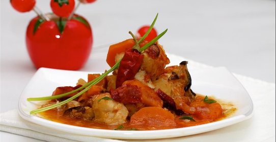 Морской окунь по-арабски