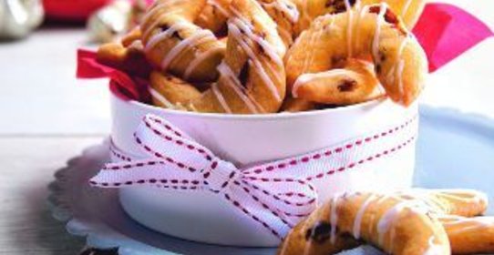 Рогалики с ромовым изюмом