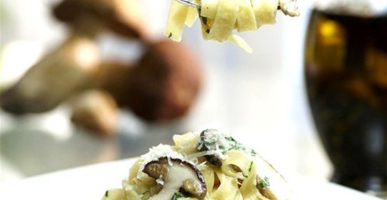 Паста с грибами