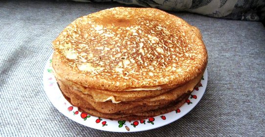 Ажурные сибирские блины