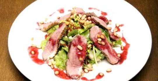 Клубнично-медовая салатная заправка