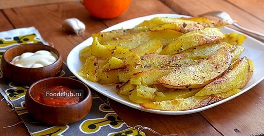 Картофель в рукаве