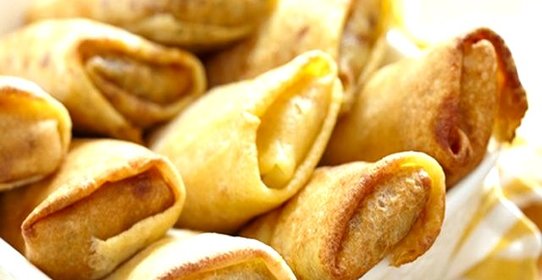 Блины с моцареллой