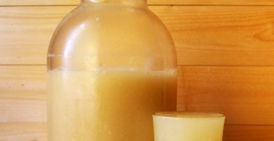 Квас из ржаной муки