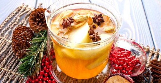 Рождественский фруктовый компот