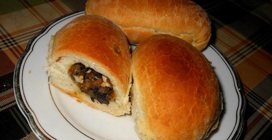 пирожки с грибами