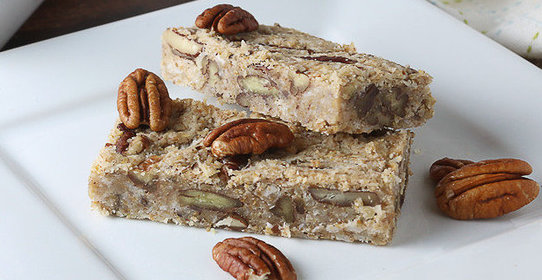 Энергетические батончики с орехом пекан и кленовым сиропом