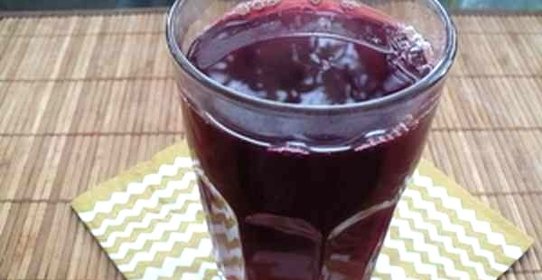 Кисель из смородинового варенья