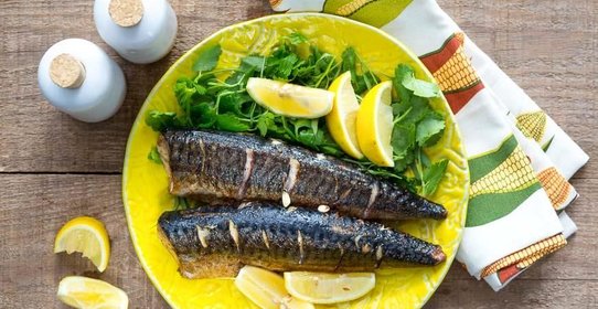 Скумбрия-гриль с кумином