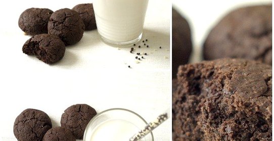 Мягкое шоколадное печенье