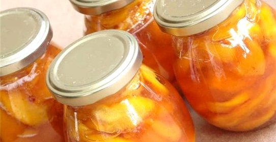 Варенье из персиков без сиропа