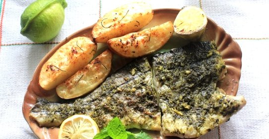 Пикша под маринадом