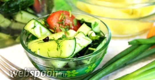 Малосольные огурцы и помидоры в пакете