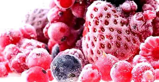 Желе из замороженных ягод