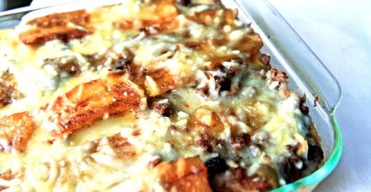 Лазанья с мясным фаршем
