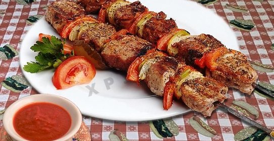 Мягкий шашлык в вине из свинины