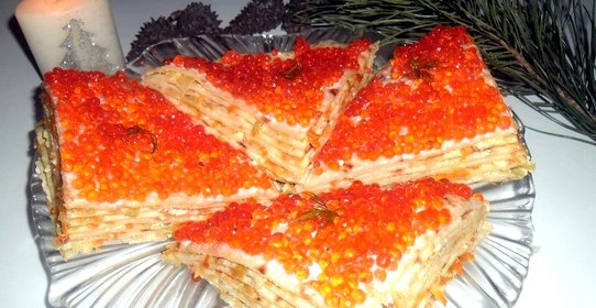 Блинный торт Простой