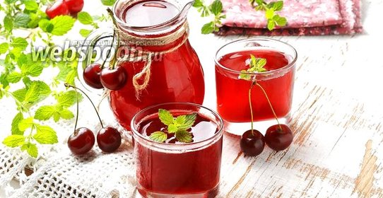 Морс вишневый