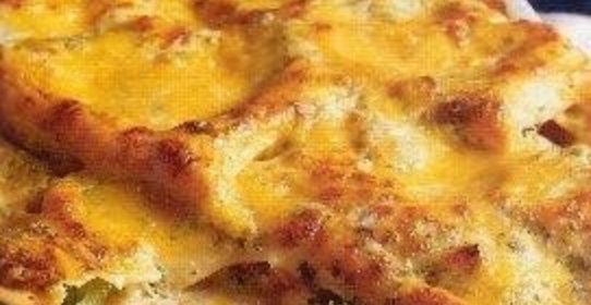 Лазанья с цветной капустой и сыром