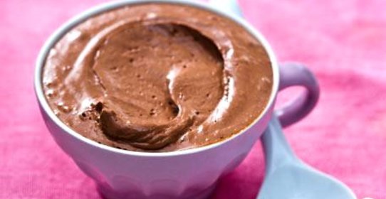 Шоколадный мусс из творога