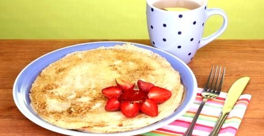 Диетические овсяные блинчики