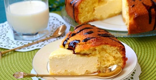 Ленивая ватрушка с творогом