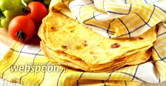 Тортилья из кукурузной муки