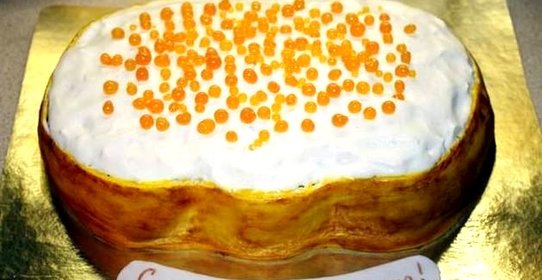 Торт Бутерброд с икрой