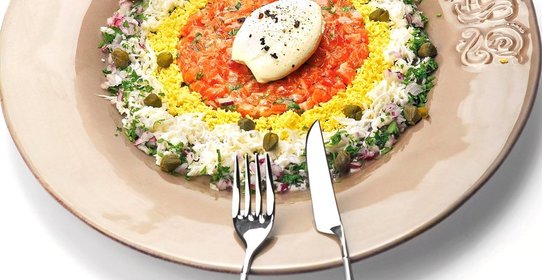 Тартар из лосося