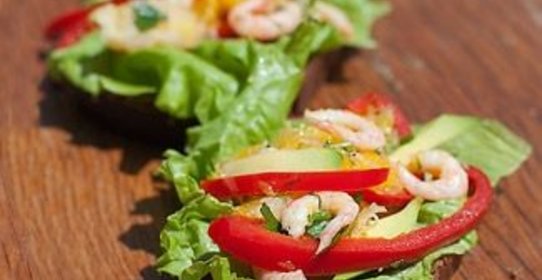 Креветки в цитрусовом маринаде для пикника