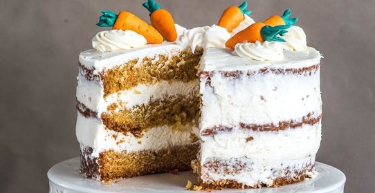 Морковный торт