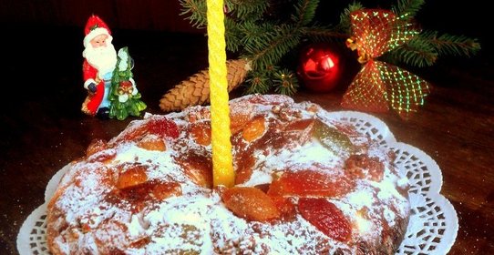 Болу Рей - королевский рождественский пирог