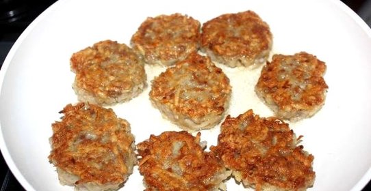 Драники со свининой