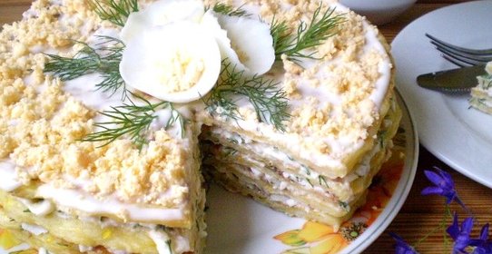 Кабачковый торт