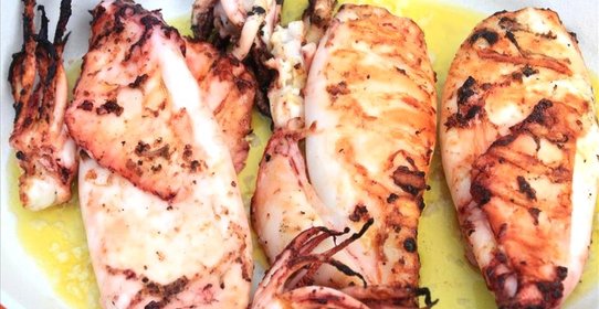 Кальмары в маринаде