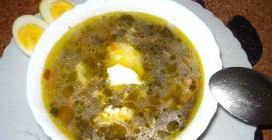 Щи из морской капусты