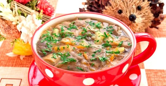 Грибной суп