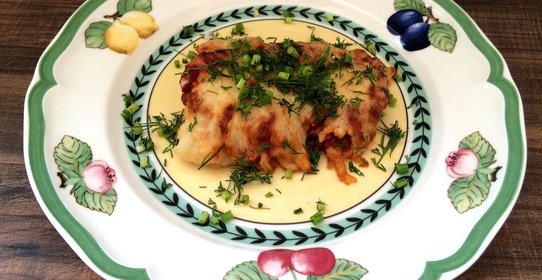 Филе трески с сыром