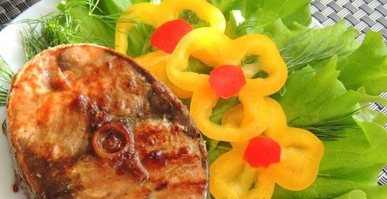 Тунец в остро-сладком маринаде