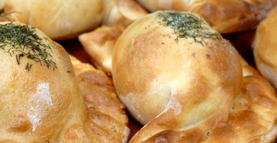 Пирожки с картошкой и укропом