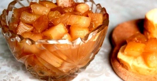 Варенье из яблок с корицей в хлебопечке