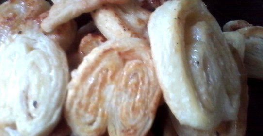 Быстрые слойки с сахаром