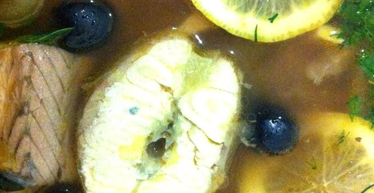 Солянка рыбная сборная с каперсами
