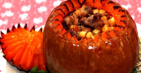 Тыква в аэрогриле