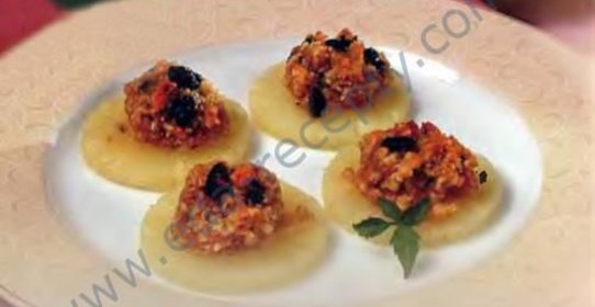 Маринованные кабачки « А-ля ананасы»